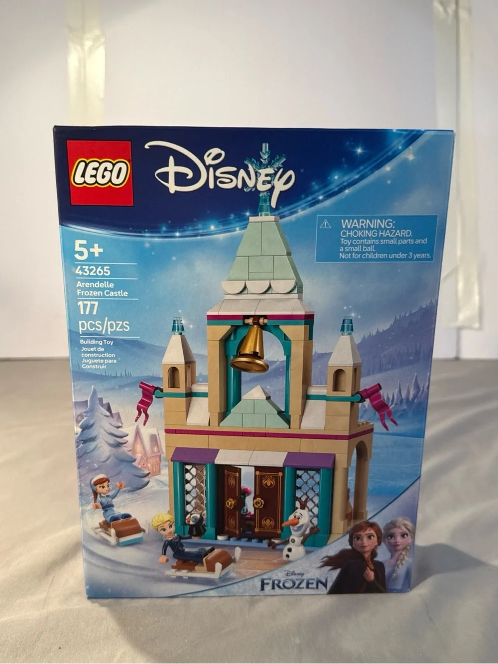 Lego Disney Frozen Arendelle Castle - Aqua/Tan/White/Purple